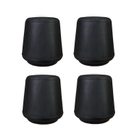 slide 26 of 29, Super Sliders 1 1/8" Rubber Chair Leg Tip Replacement, Black, 4 ct