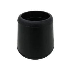 SuperSliders 1 1/8" Rubber Chair Leg Tip Replacement, Black