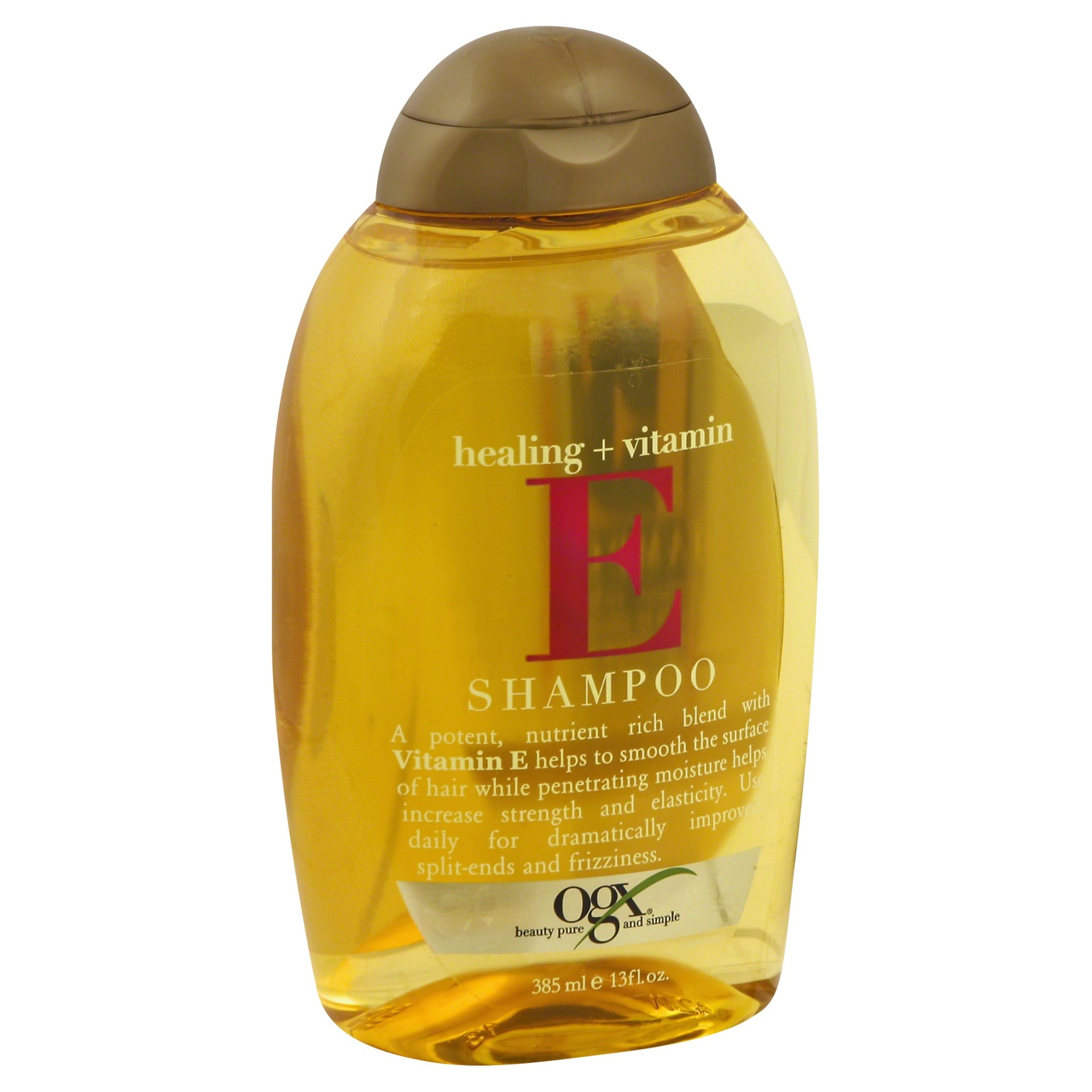slide 1 of 2, OGX Healing + Vitamin E Shampoo, 13 fl oz