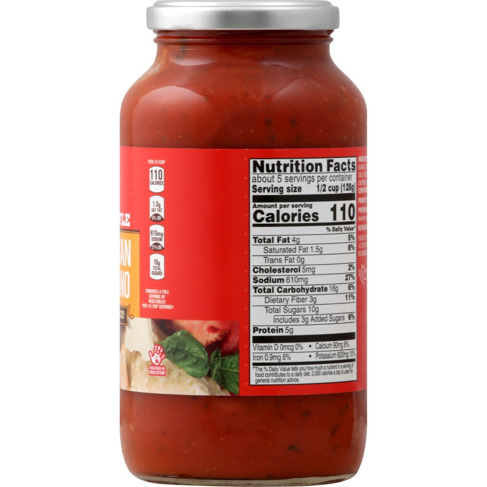 slide 2 of 4, Harris Teeter™ Homestyle Parmesan & Romano Pasta Sauce, 24 oz