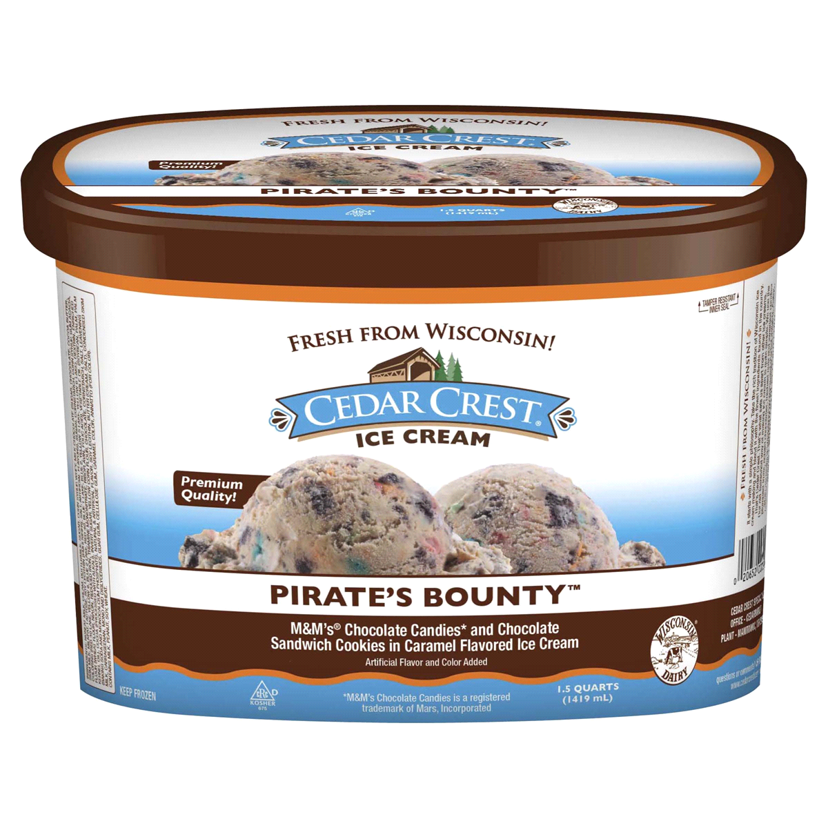 slide 1 of 15, Cedar Crest Pirates Bounty Ice Cream, 1 ct