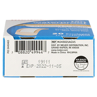 slide 11 of 13, Meijer Waterproof Adhesive Bandages, Antibacterial, 20 ct