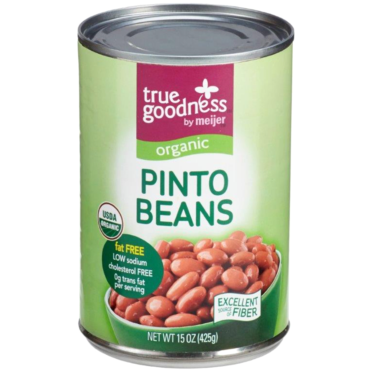 slide 1 of 3, True Goodness Organic Pinto Beans, 15 oz