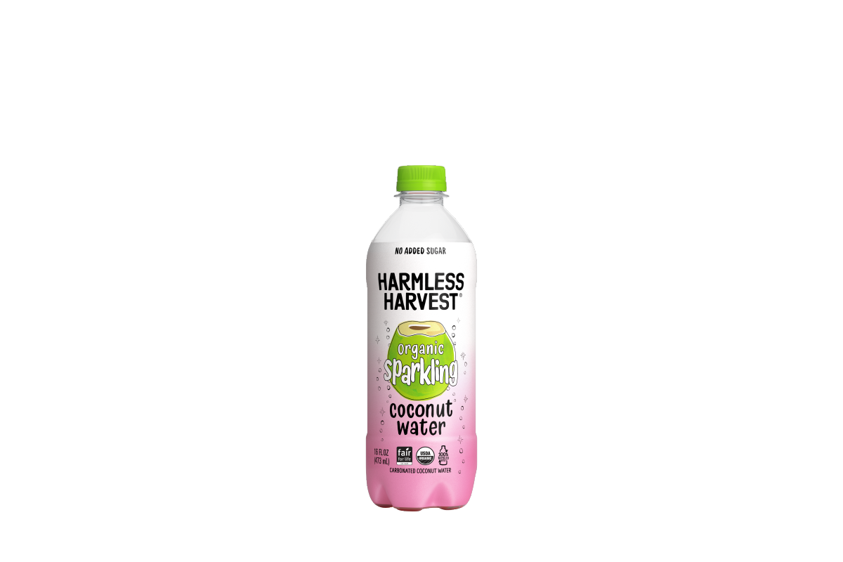 slide 1 of 5, Harmless Harvest Organic Sparkling Coconut Water 16 fl oz, 16 fl oz