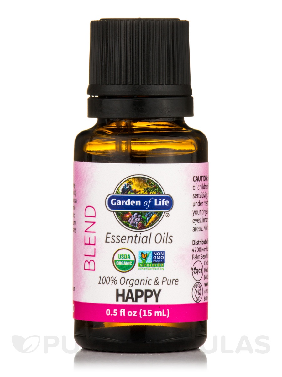 slide 1 of 1, Garden of Life Happy Blend, 1 ct