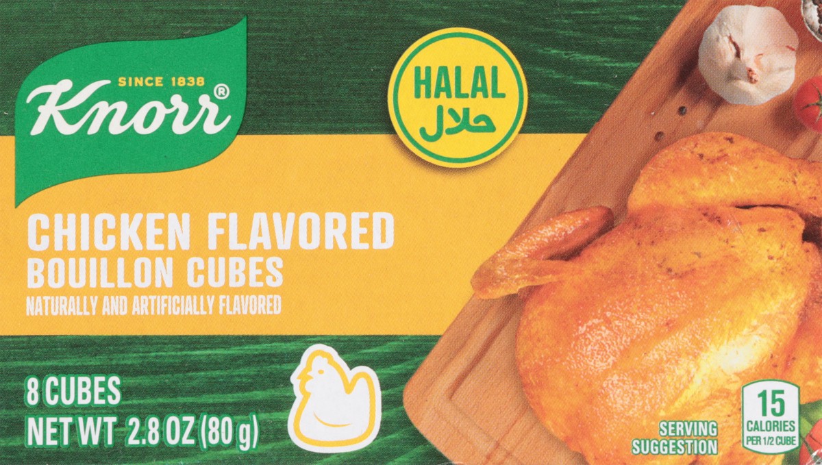 slide 9 of 14, Knorr Chicken Flavored Bouillon Cubes 8 ea, 8 ct