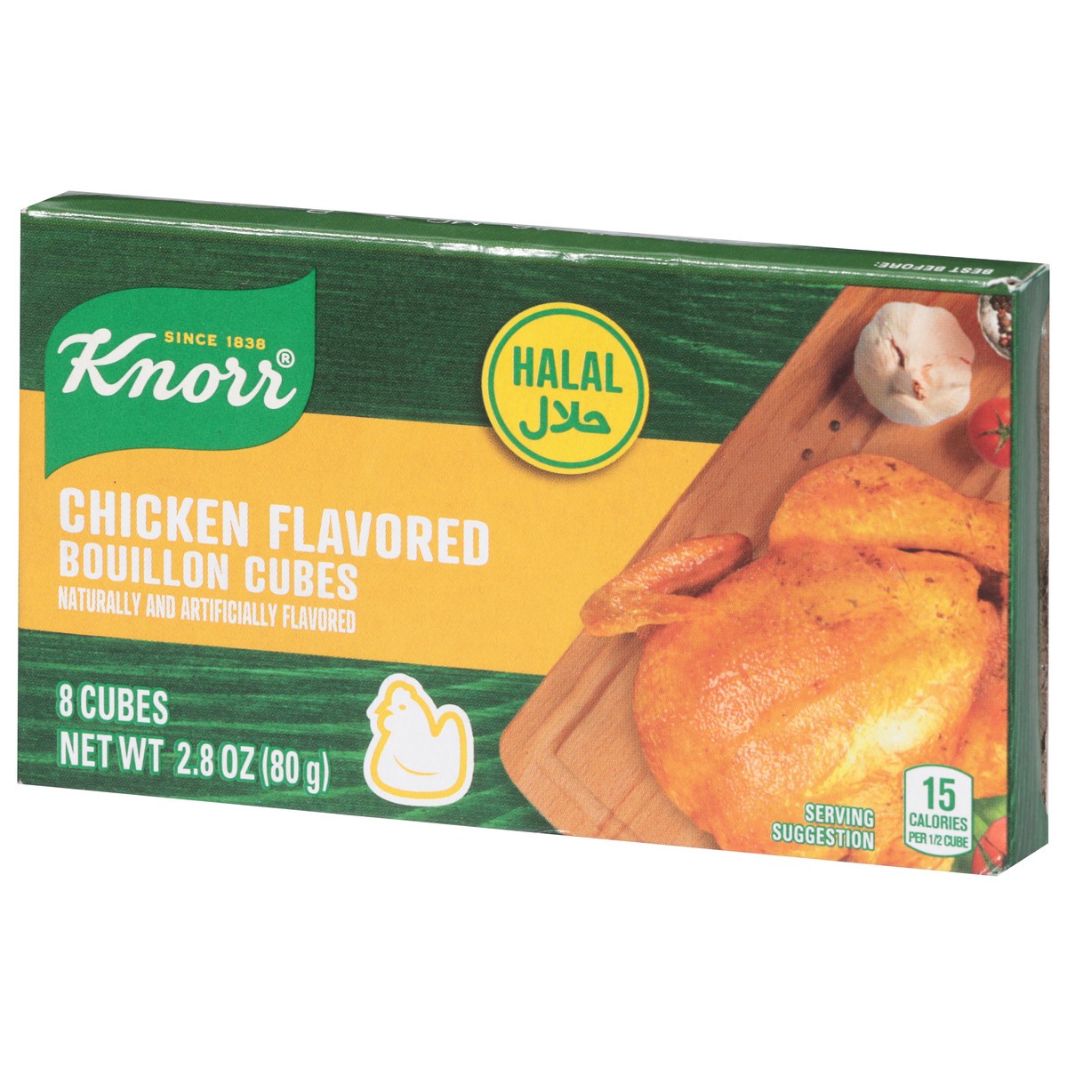 slide 3 of 14, Knorr Chicken Flavored Bouillon Cubes 8 ea, 8 ct