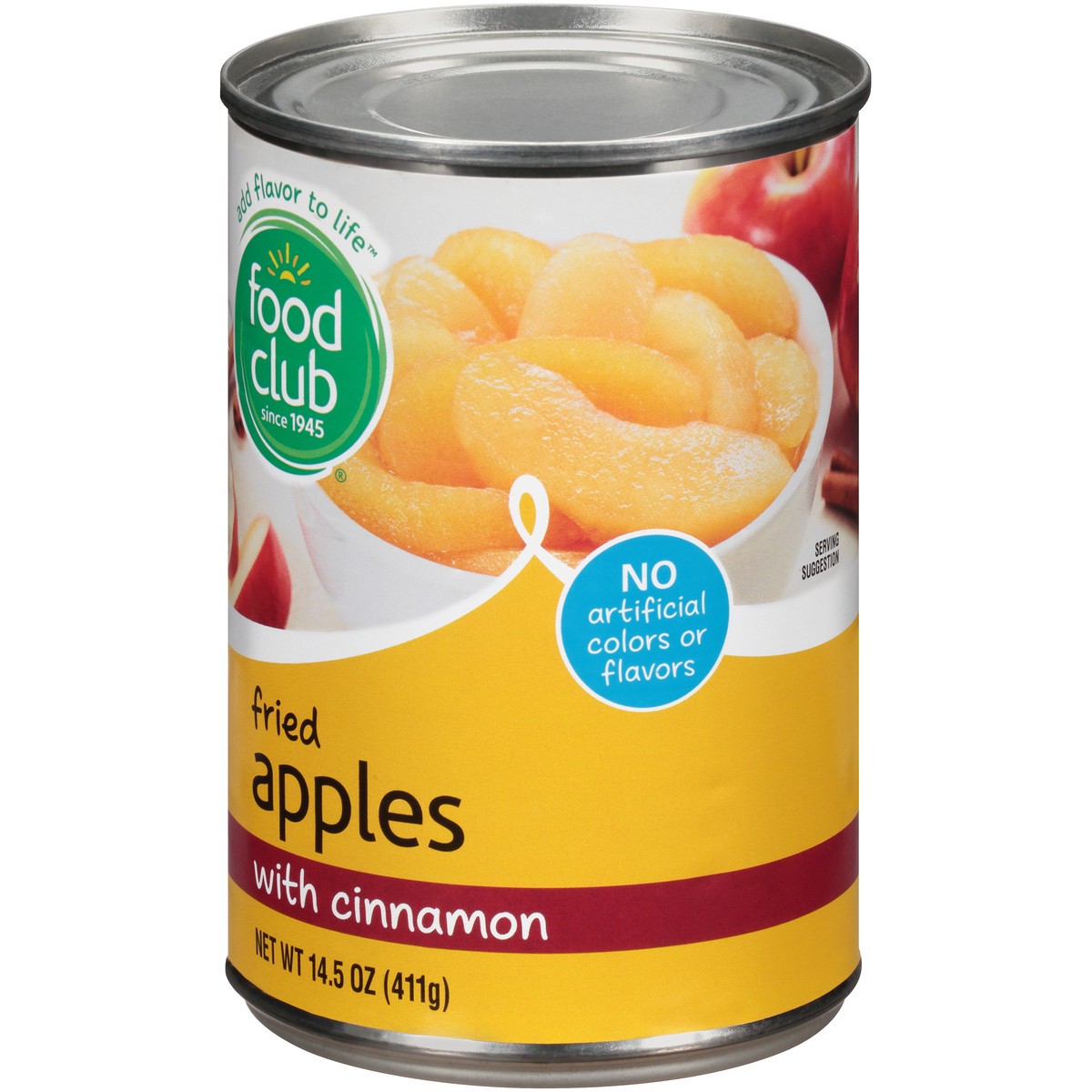 slide 2 of 10, Food Club Fried Apples with Cinnamon 14.5 oz, 14.5 oz