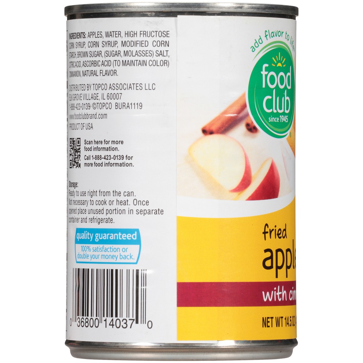 slide 5 of 10, Food Club Fried Apples with Cinnamon 14.5 oz, 14.5 oz