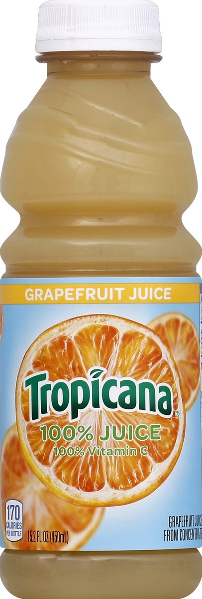 slide 2 of 2, Tropicana 100% Juice 15.2 oz, 15.2 oz