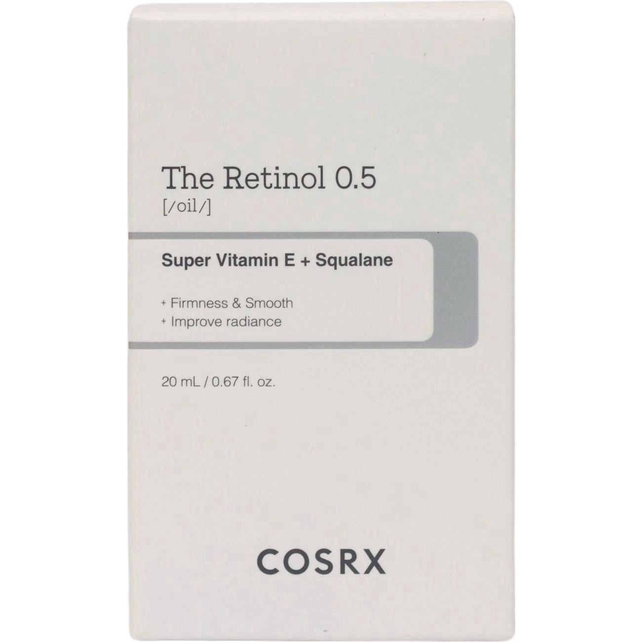 slide 1 of 1, COSRX The Retinol Oil 0.5 with Vitamin E & Squalane, 0.67 oz