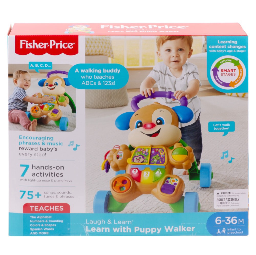 slide 1 of 2, Fisher-Price Laugh and Learn Smart Stages Learn With Sis Walker, 1 ct