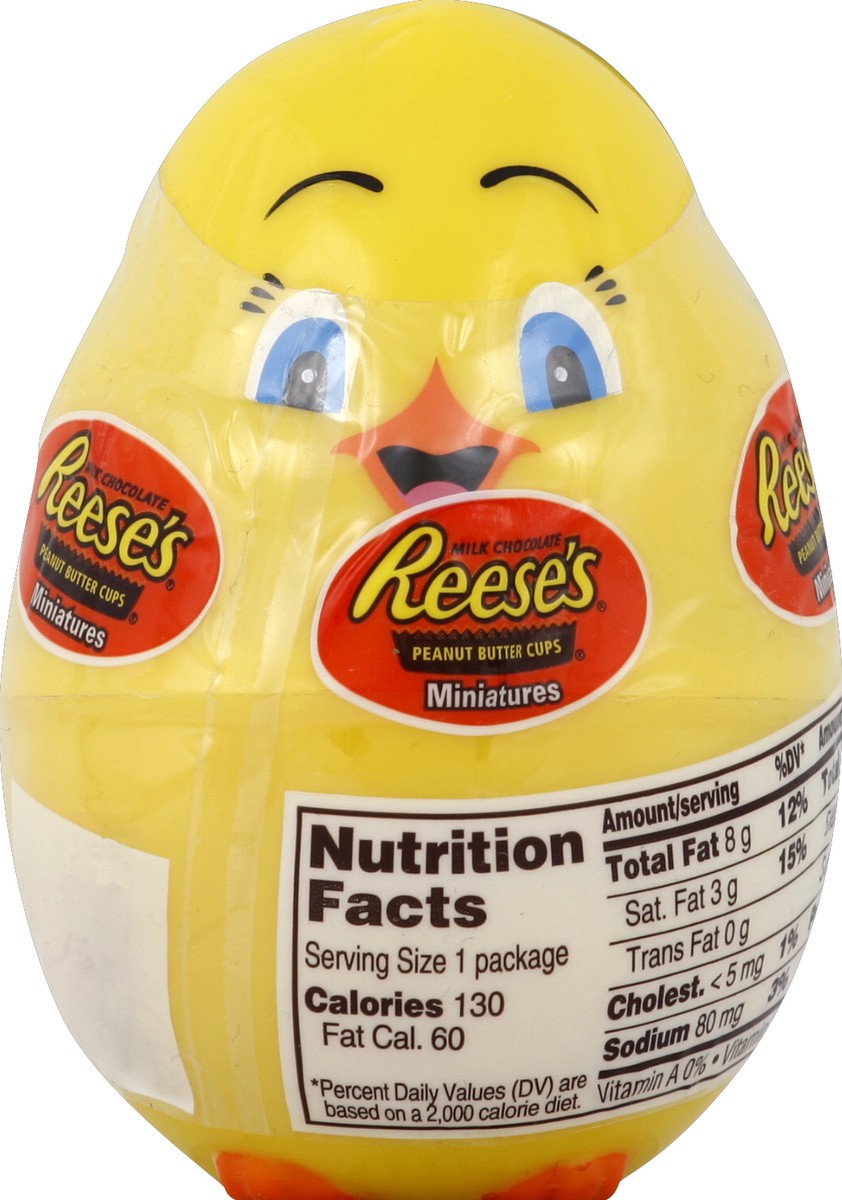 slide 2 of 2, Reese's Easter Peanut Butter Cups Miniatures Filled Egg, 0.93 oz