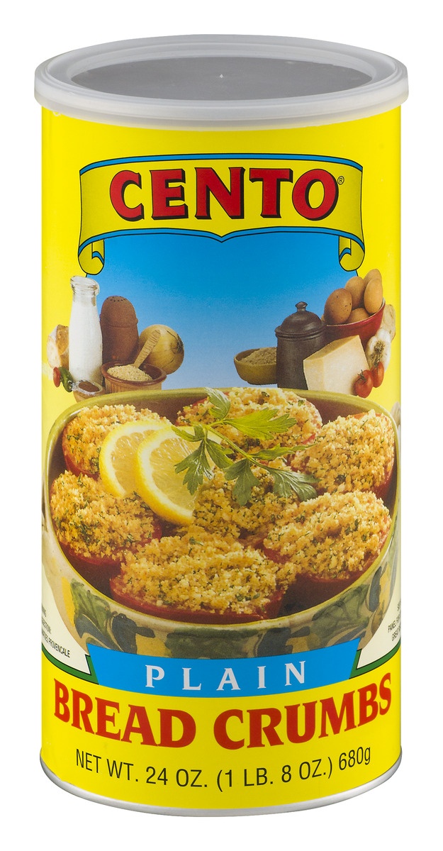 slide 1 of 1, Cento Plain Bread Crumbs, 24 oz