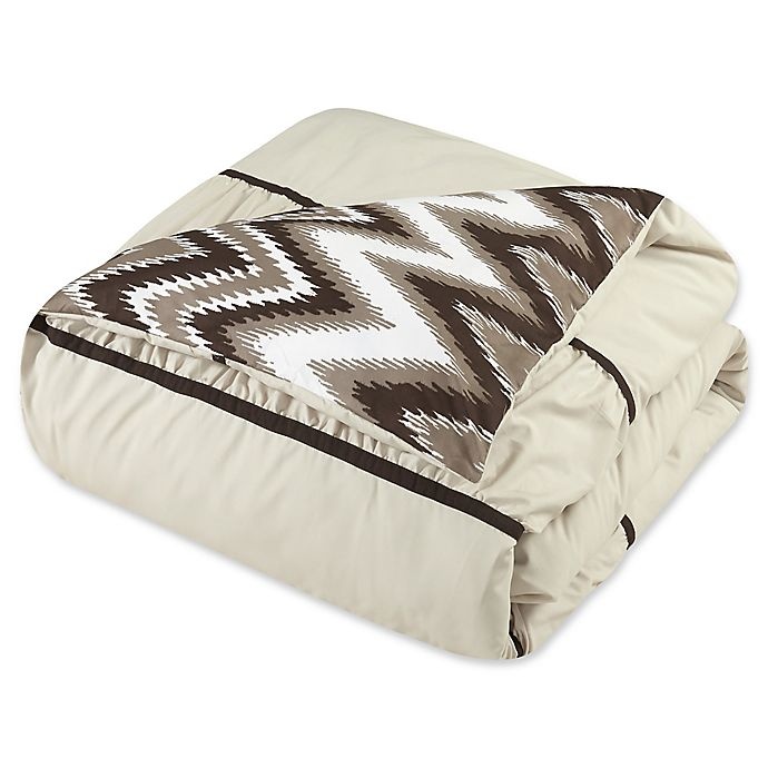 slide 5 of 5, Chic Home Lucia Reversible Full/Queen Comforter Set - Beige, 4 ct