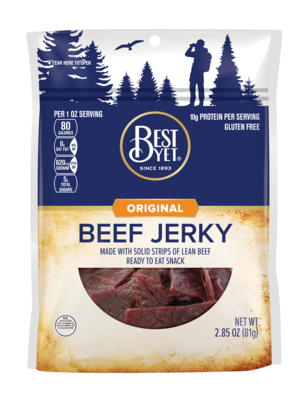 slide 1 of 1, Best Yet Original Beef Jerky, 2.85 oz