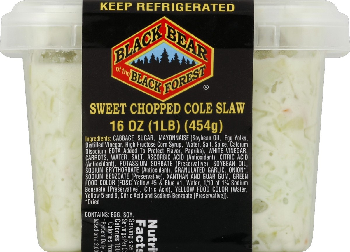 slide 4 of 4, Black Bear of the Black Forest Cole Slaw 16 oz, 16 oz