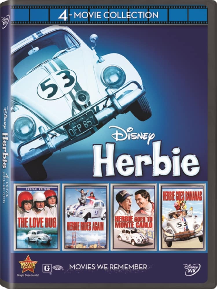 slide 1 of 1, Movies We Remember: Herbie (2012 - Dvd - 4-Movie Collection), 1 ct