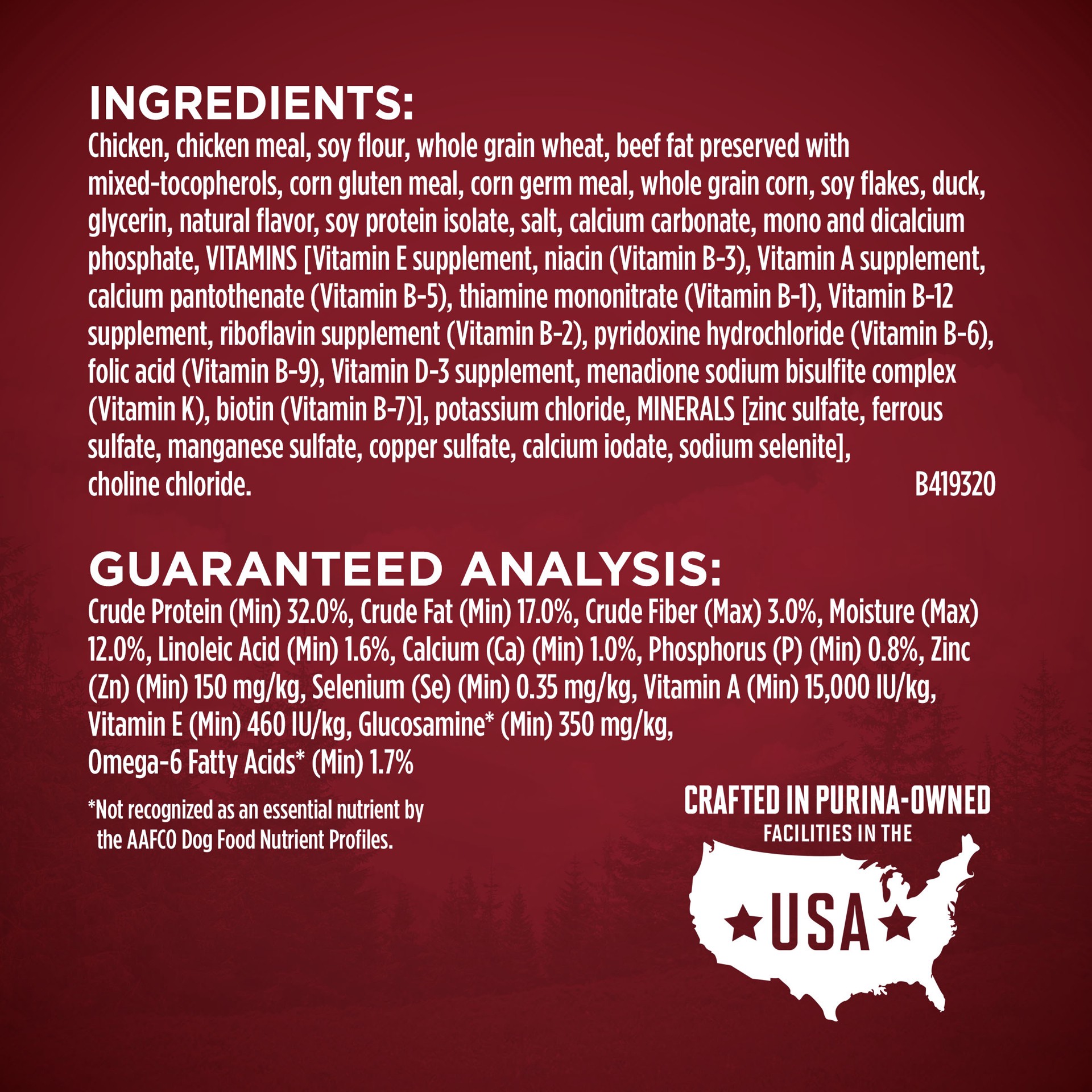 slide 7 of 9, ONE Purina ONE True Instinct High Protein Dry Dog Food Formula with Real Chicken and Duck Natural with Added Vitamins and Minerals Dog Food, 3.80 lb