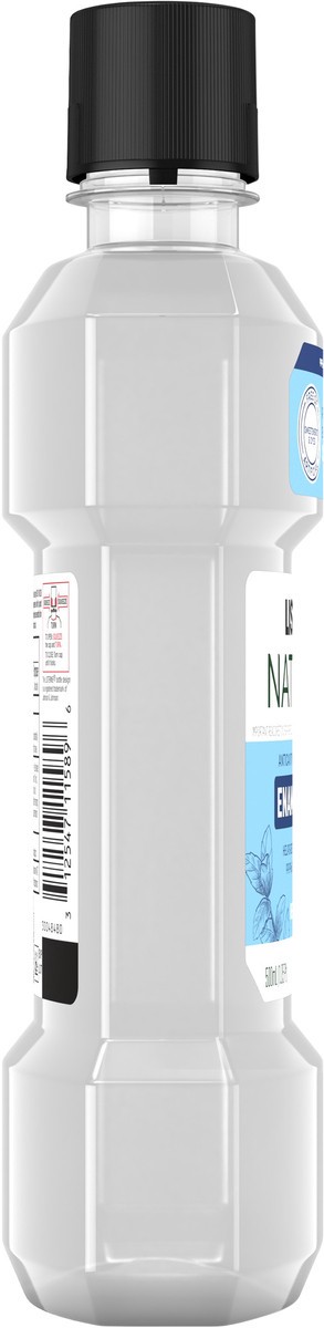 slide 3 of 7, Listerine Naturals Enamel Repair Mouthwash with Mineral Sodium Fluoride, Oral Rinse To Help Restore Tooth Enamel & Kill Bad Breath Germs, 99% Naturally Derived*, Herbal Mint, 500 mL, 16.9 oz