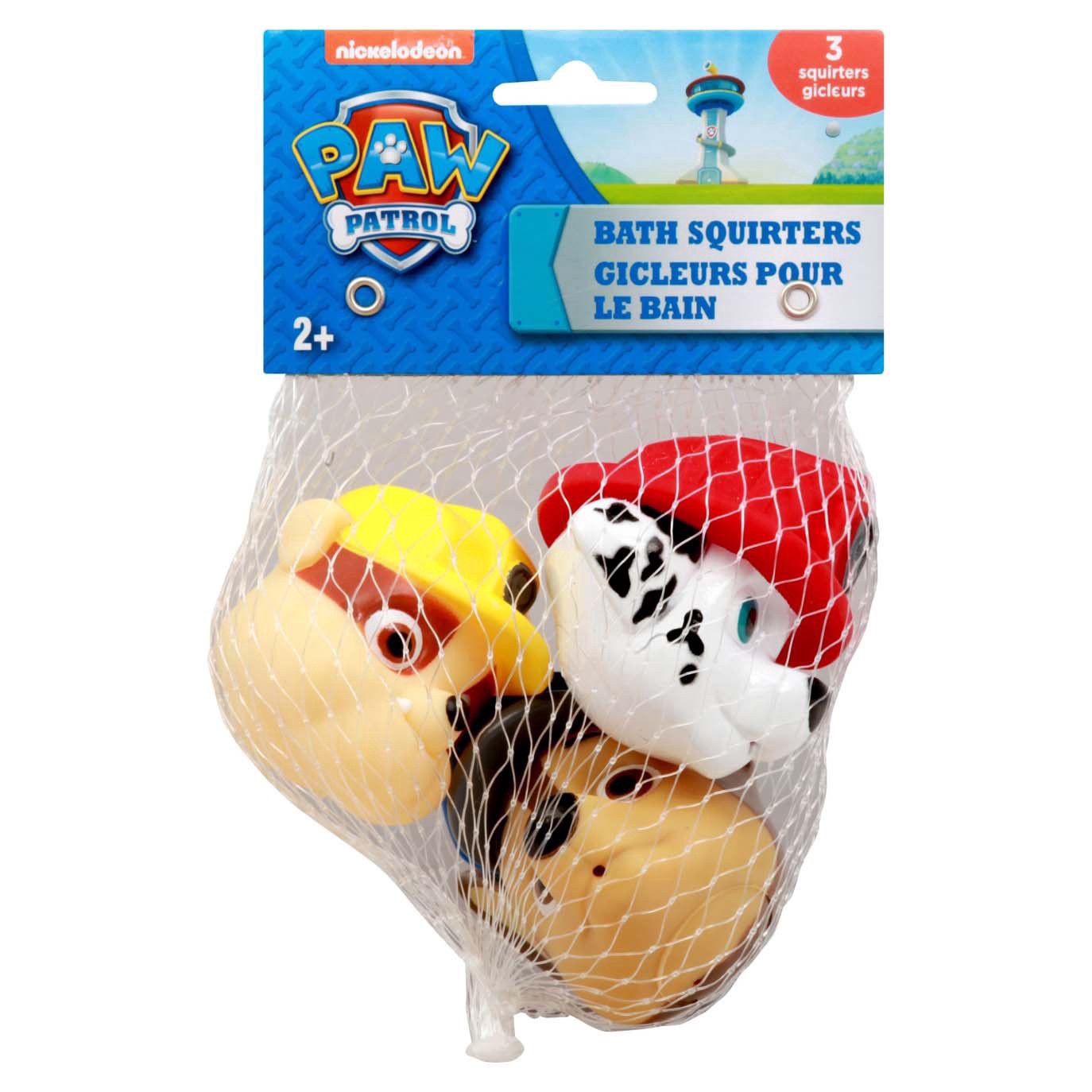 slide 1 of 1, Nickelodeon Paw Patrol Bath Squirters, 3 ct