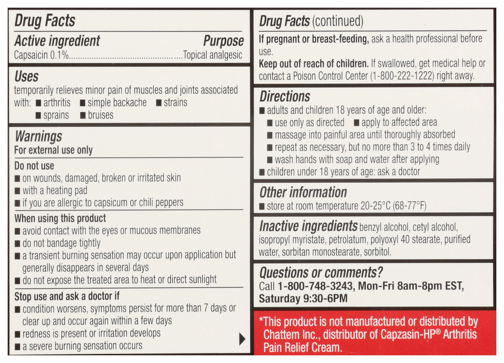 slide 2 of 3, Rite Aid High Potency Arthritis Pain Relief Cream, 1.5 oz