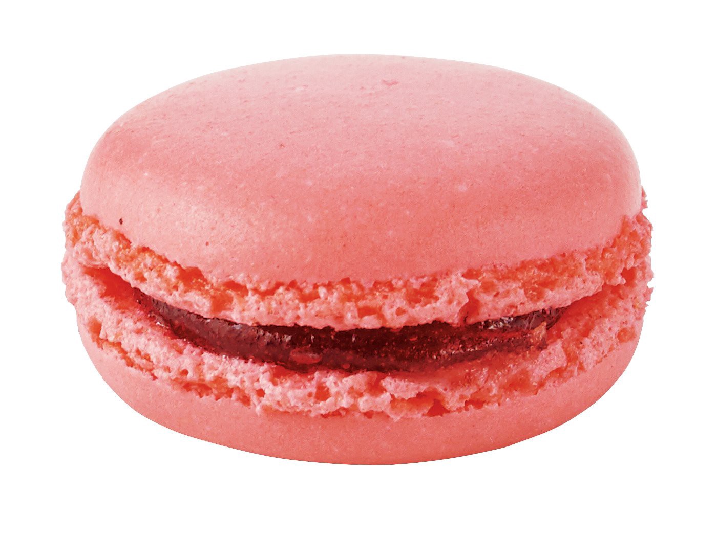 slide 1 of 1, H-E-B Macaron Raspberry, 0.59 oz