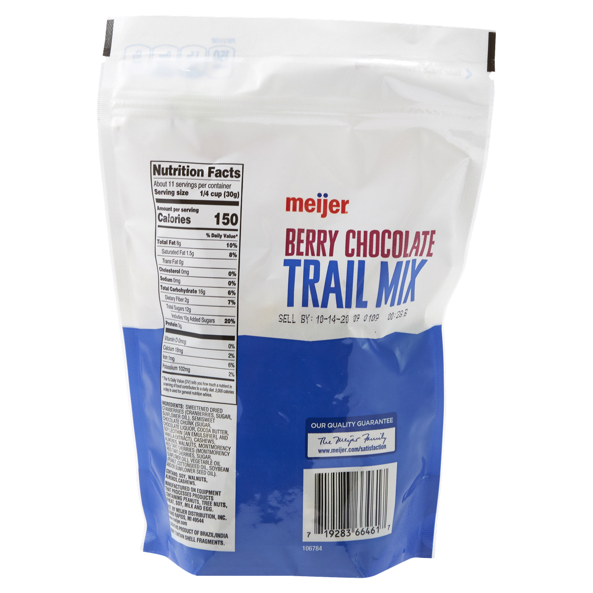 slide 5 of 5, Meijer Berry Chocolate Trail Mix, 11.5 oz