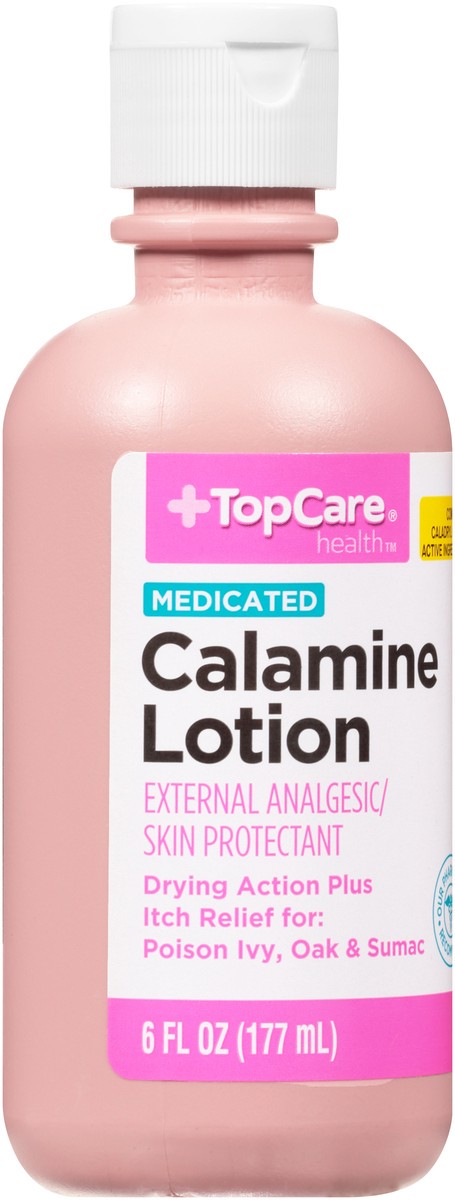 slide 2 of 9, TopCare Calamine Medicated Lotion, 6 oz