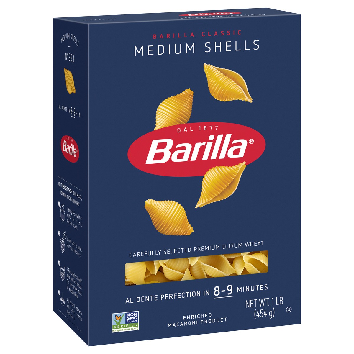 slide 2 of 9, Barilla Medium Shells Pasta, 16 oz