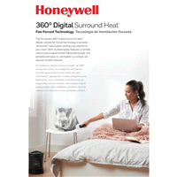 slide 3 of 13, Honeywell 360 Digital Surround Heater, HHF370BV2, 1 ct