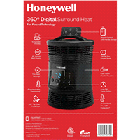 slide 7 of 13, Honeywell 360 Digital Surround Heater, HHF370BV2, 1 ct