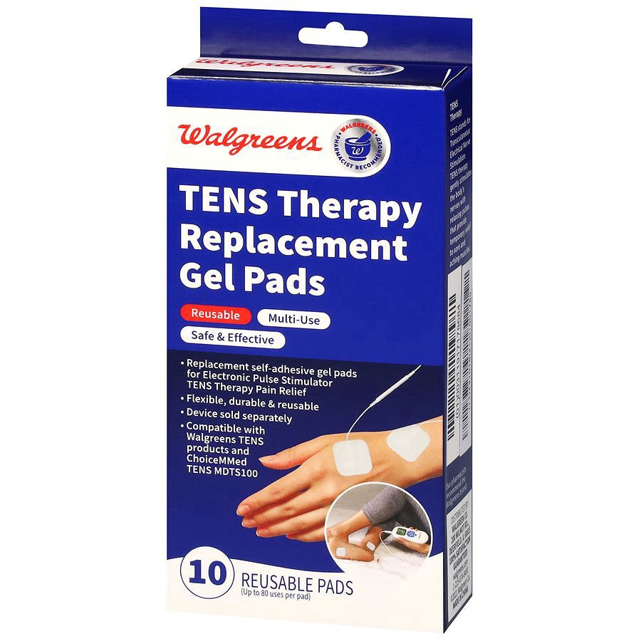 slide 5 of 5, Walgreens Electrotherapy Replacement Pads, 10 ct