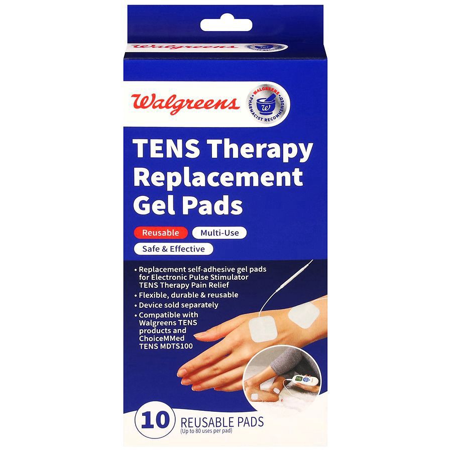slide 1 of 5, Walgreens Electrotherapy Replacement Pads, 10 ct