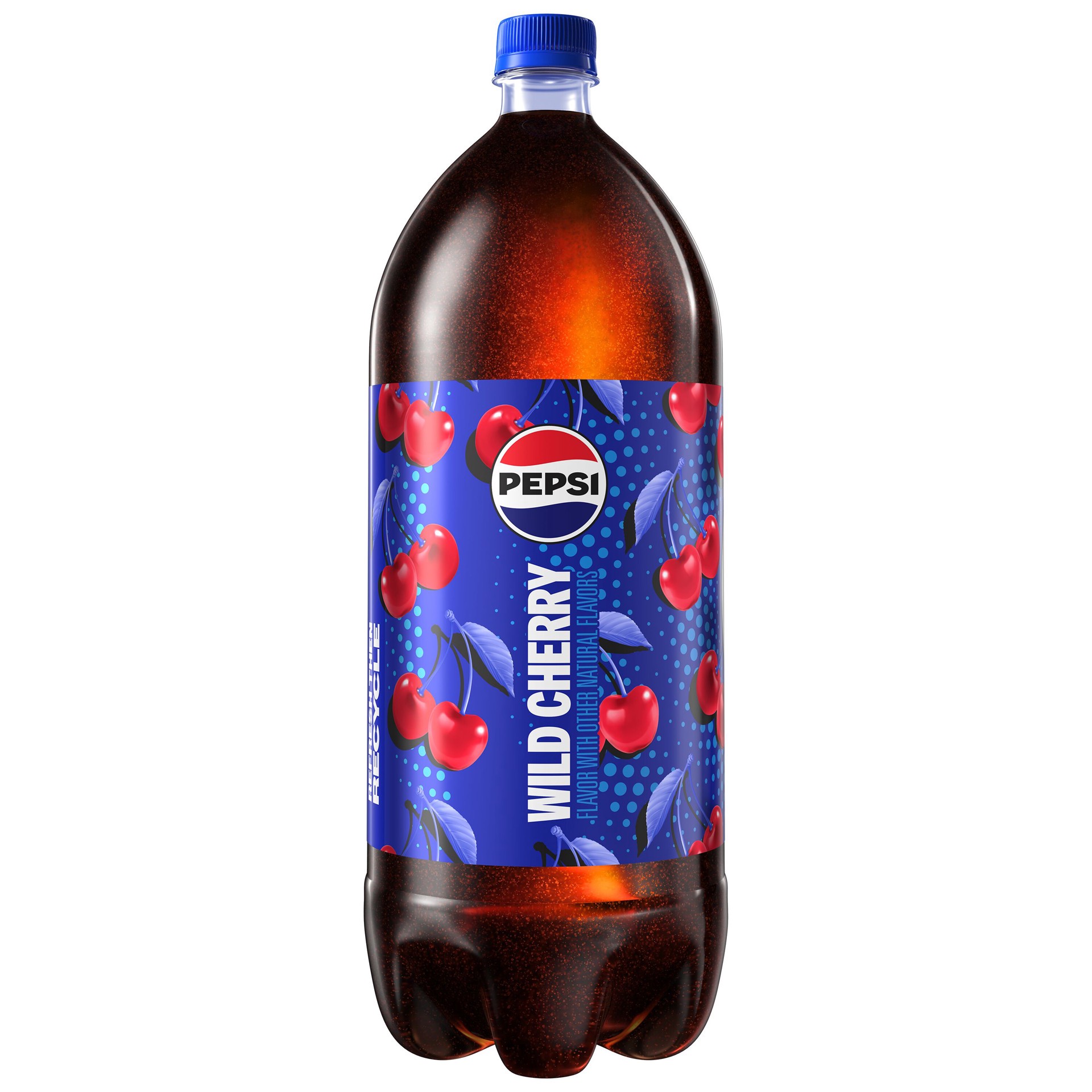 slide 3 of 5, Pepsi Soda Wild Cherry 2 Liter, 2 liter