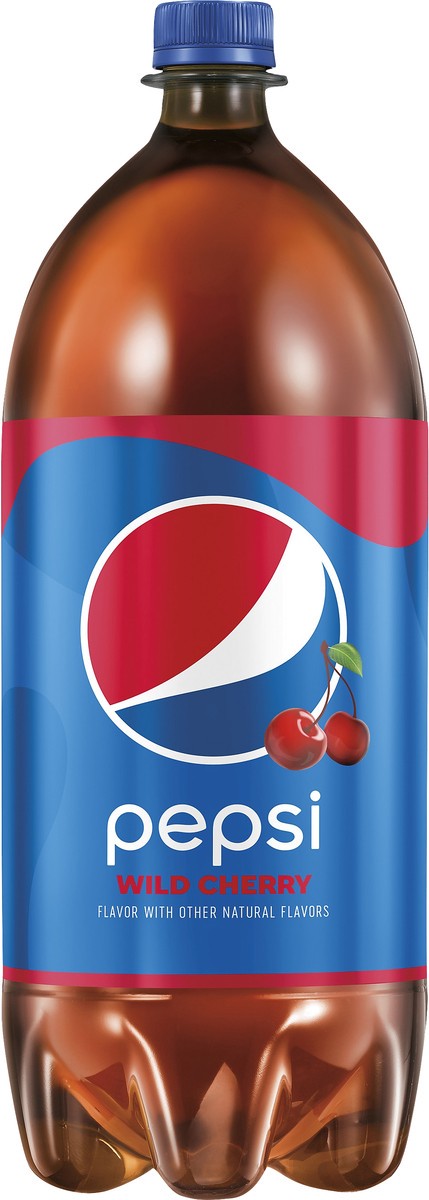 slide 1 of 5, Pepsi Wild Cherry 2 Liter, 2 liter