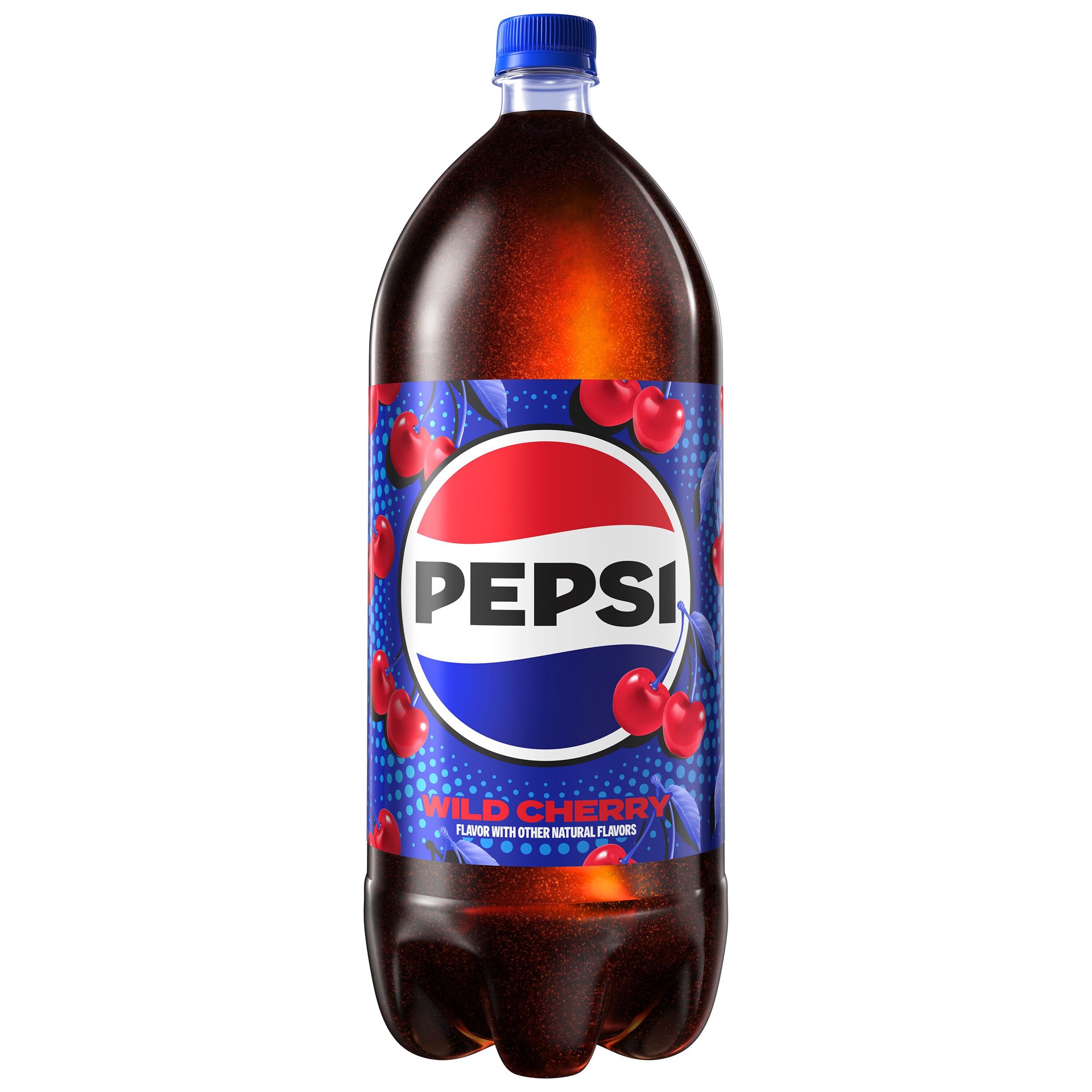 slide 1 of 5, Pepsi Soda Wild Cherry 2 Liter, 2 liter