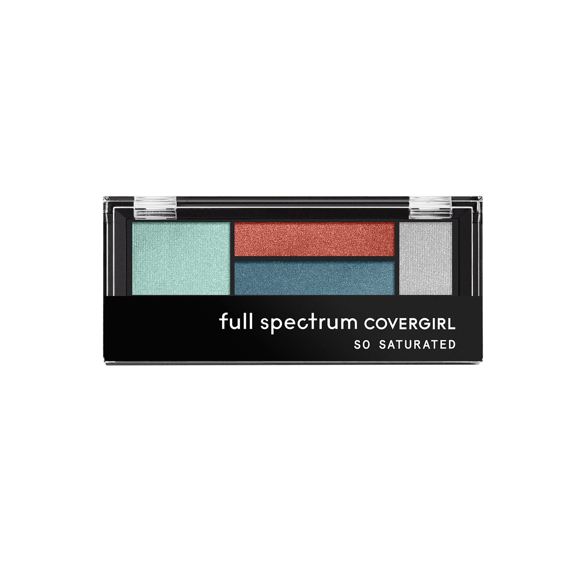 slide 1 of 1, Covergirl So Saturated- Quad Eyeshadow Palette, On Ice, 2.744 oz