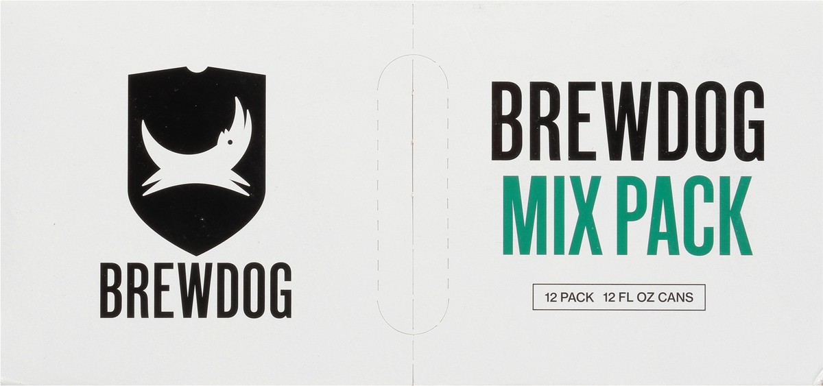 slide 2 of 12, BrewDog 12 Pack Mix Pack Beer 12 - 12 fl oz Cans, 12 ct; 12 oz