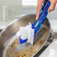 slide 7 of 17, Dawn Premium Fillable Kitchen Brush, 1 ct