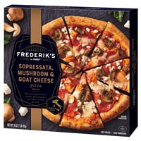 slide 8 of 29, FREDERIKS BY MEIJER Frederik's by Meijer Sopressata, Mushroom & Goat Cheese Pizza, 16 oz