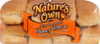 slide 1 of 1, Nature's Own Honey Wheat Hot Dog Rolls, 8 ct