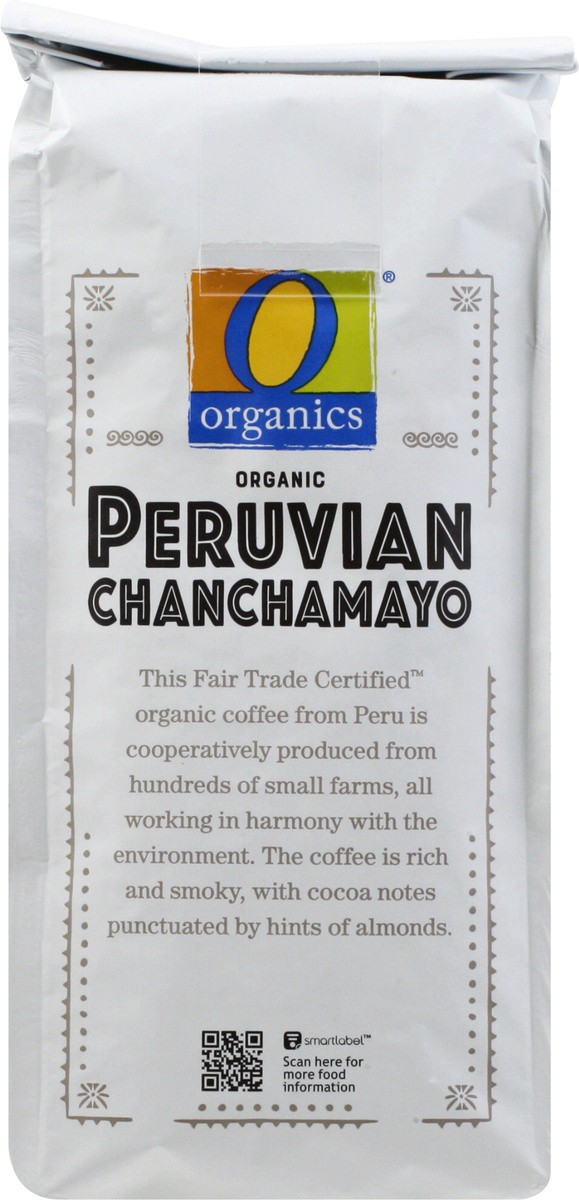 slide 4 of 9, O Organics Coffee Organic Arabica Whole Beans Dark Roast Peruvian Chanchamayo, 10 oz