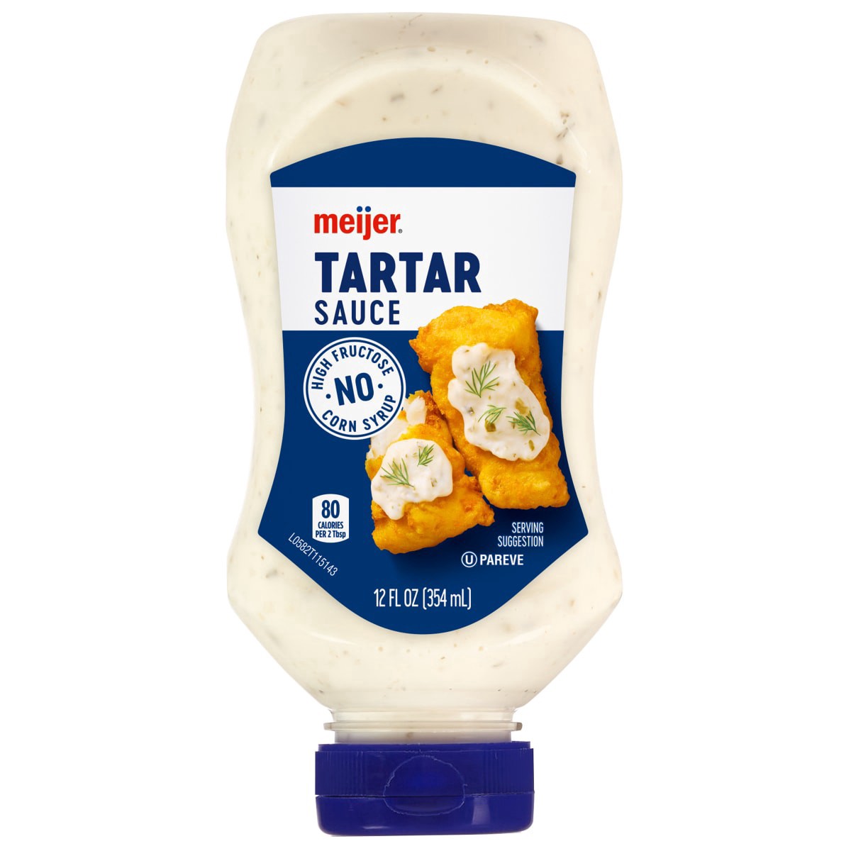 slide 1 of 5, Meijer Easy Squeeze Tartar Sauce, 12 oz