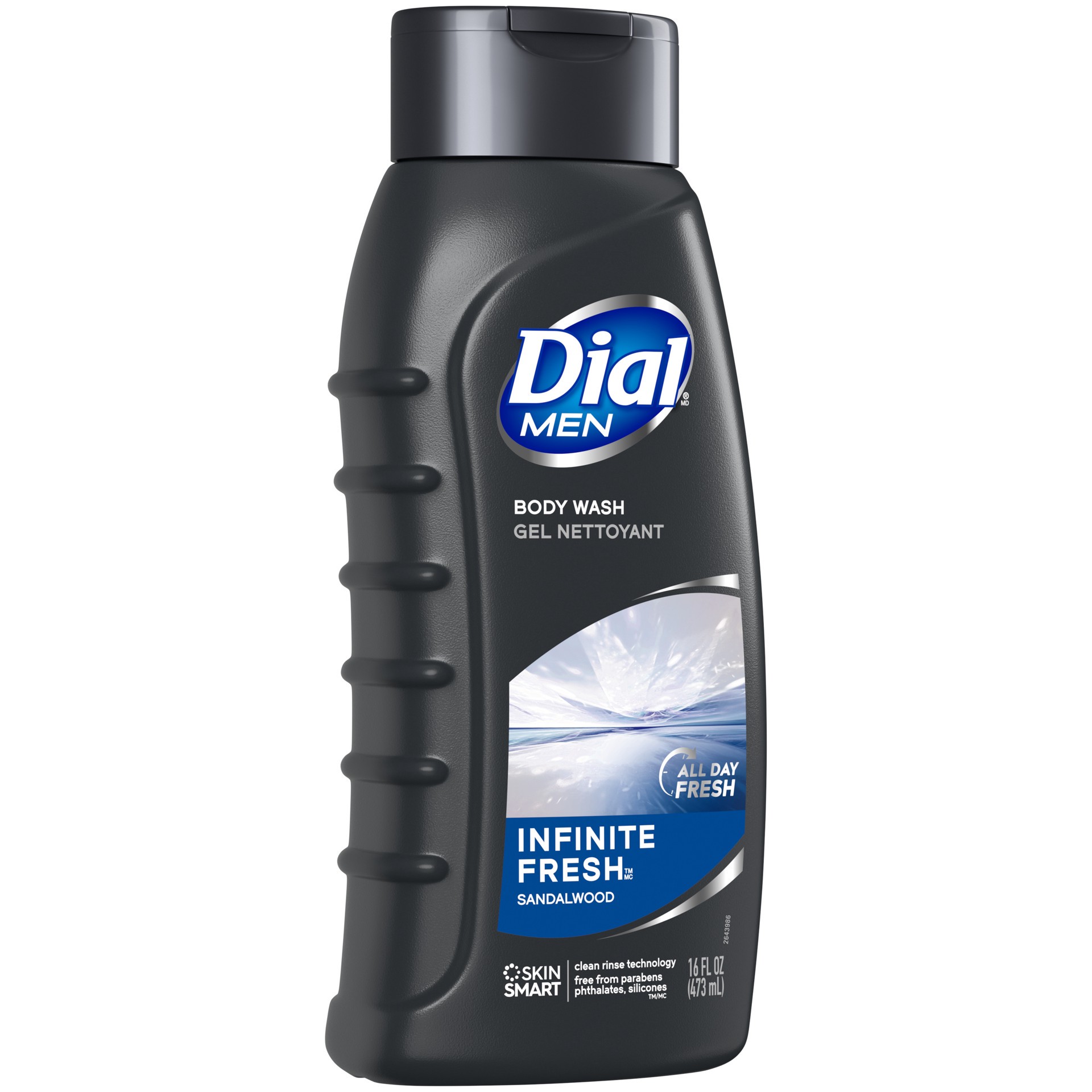 slide 4 of 5, Dial Men Body Wash, Infinite Fresh, 16 fl oz, 16 fl oz