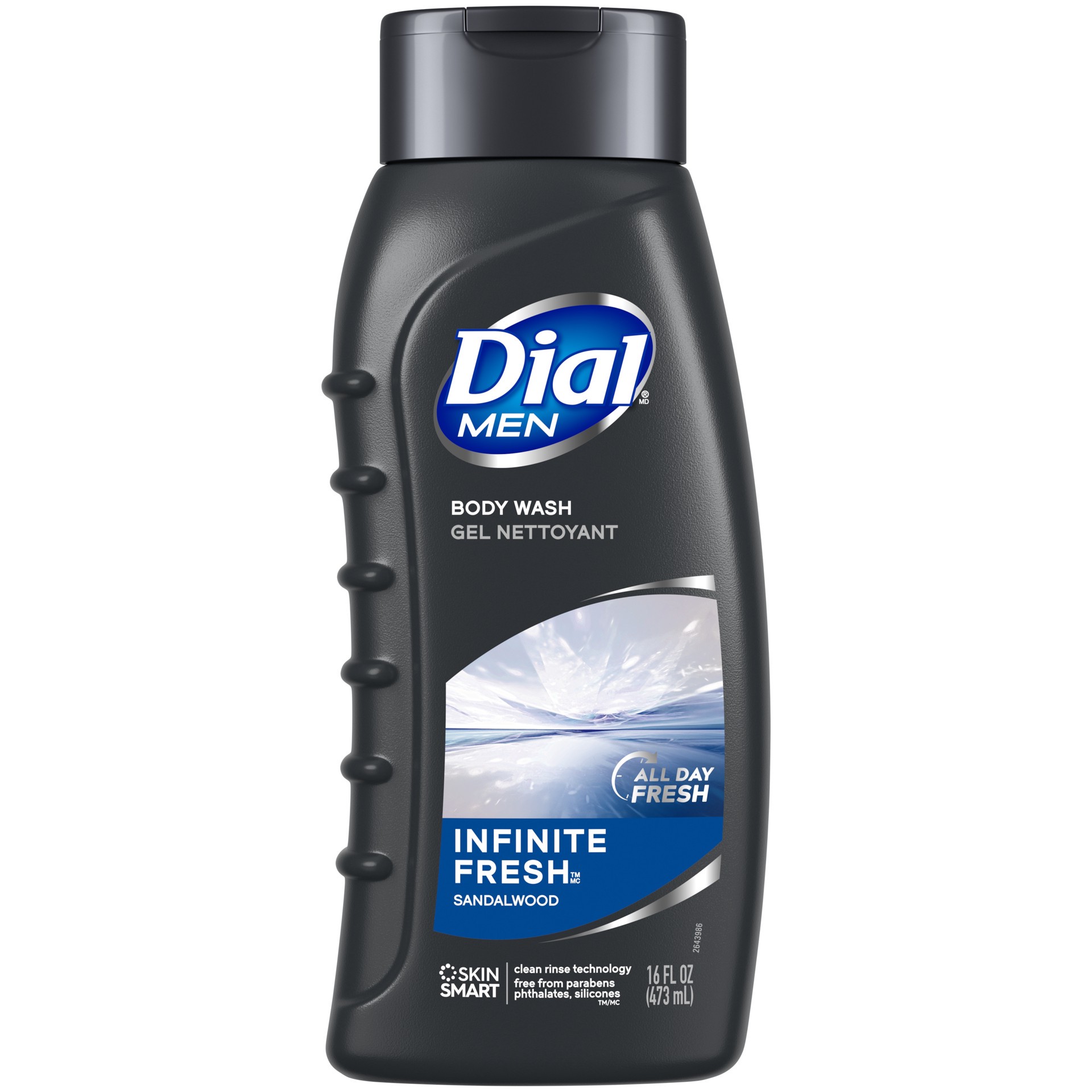 slide 1 of 5, Dial Men Body Wash, Infinite Fresh, 16 fl oz, 16 fl oz