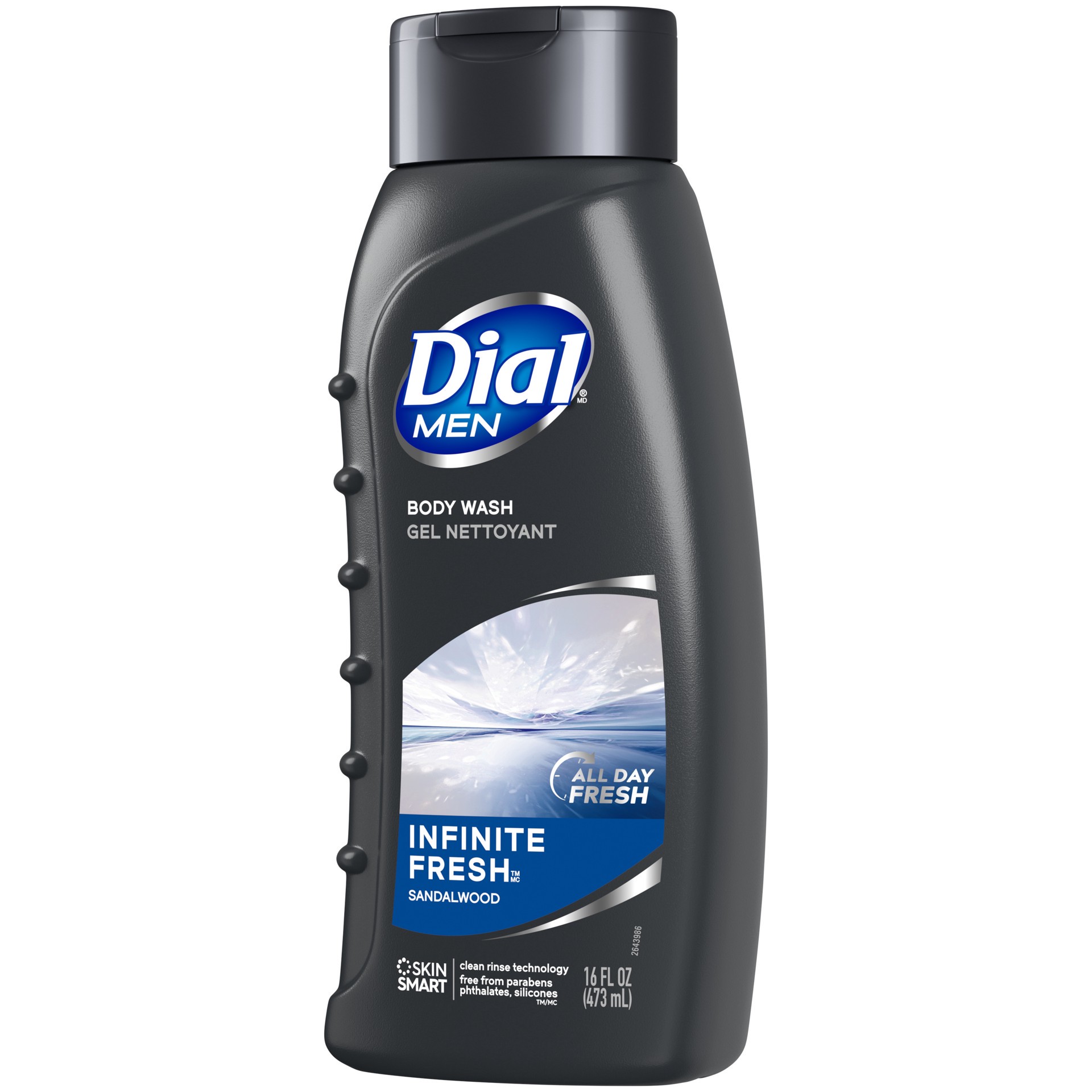 slide 2 of 5, Dial Men Body Wash, Infinite Fresh, 16 fl oz, 16 fl oz