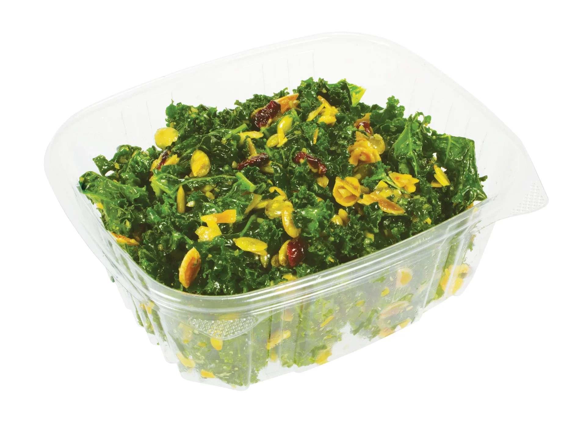 slide 1 of 1, Meal Simple by H-E-B Kale Cranberry Pepita Salad, per lb