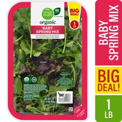 Simple Truth Organic Baby Spring Mix Big Deal!