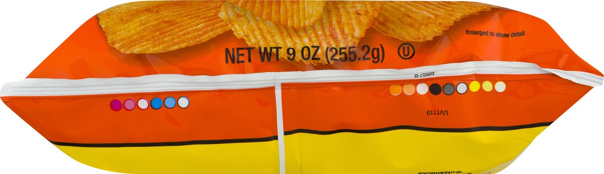 slide 2 of 9, Utz Ripples Barbeque Flavored Potato Chips Family Size 9 oz, 9 oz